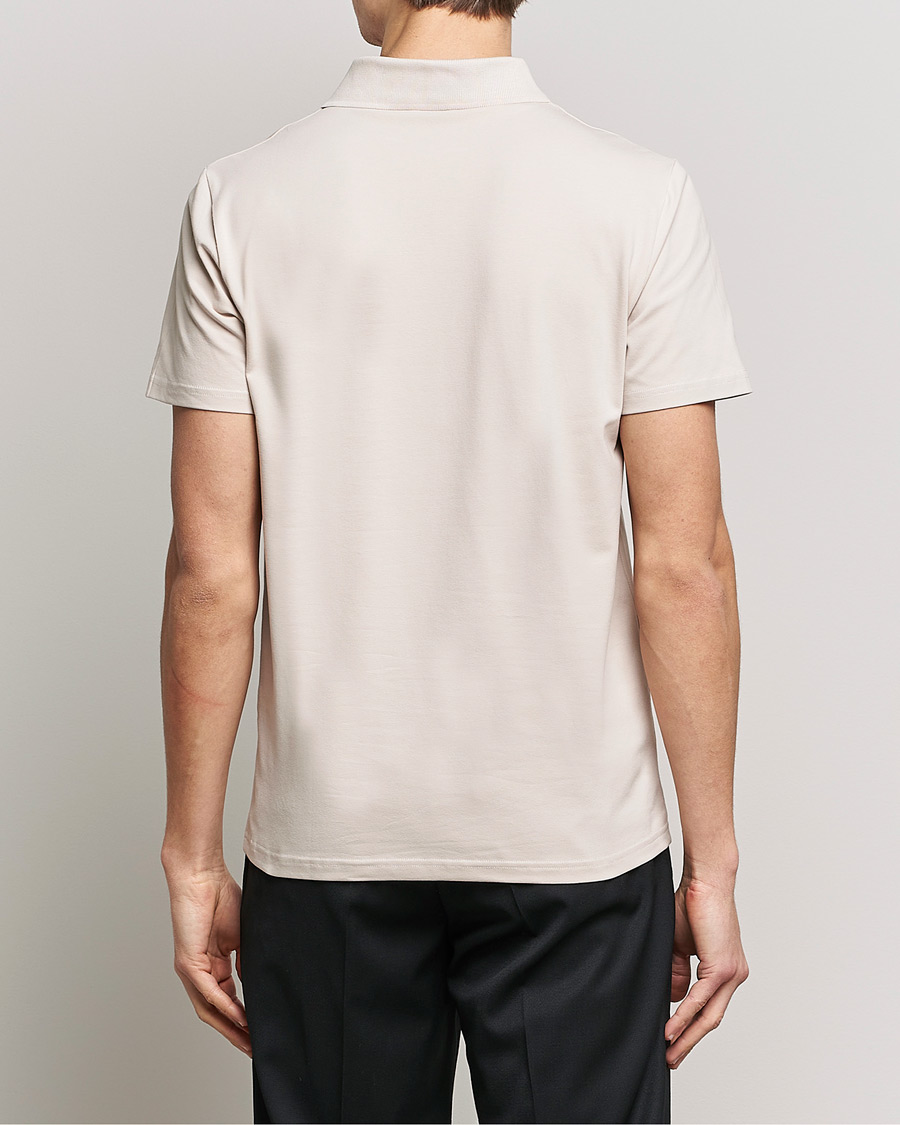 Herren | Poloshirts | Filippa K | Stretch Cotton Polo Tee Sand