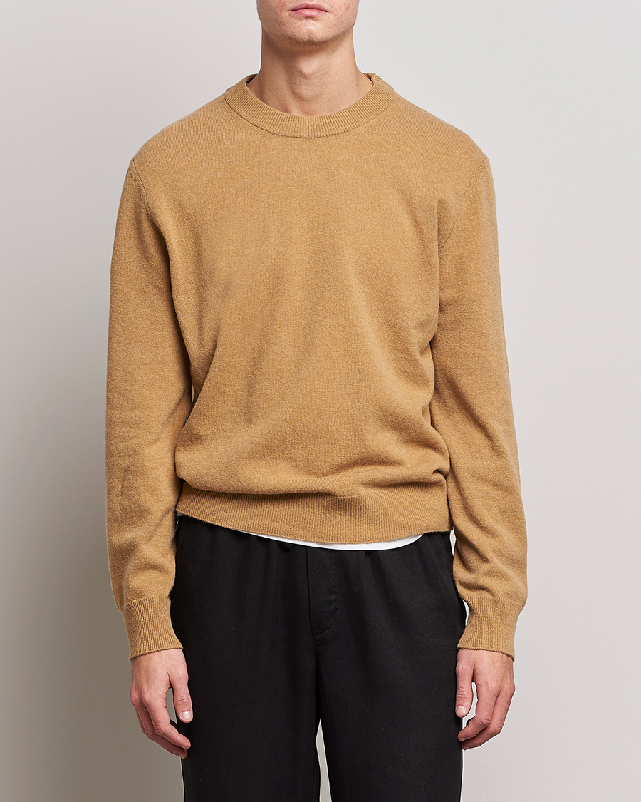 Herren |  | Filippa K | Relaxed Wool Sweater Butterscotch