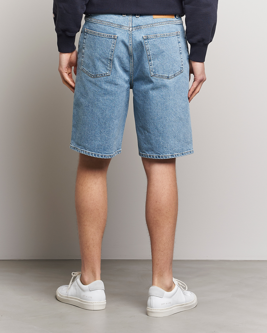 Herren | Shorts | Filippa K | Bermuda Denim Shorts Allover Stone