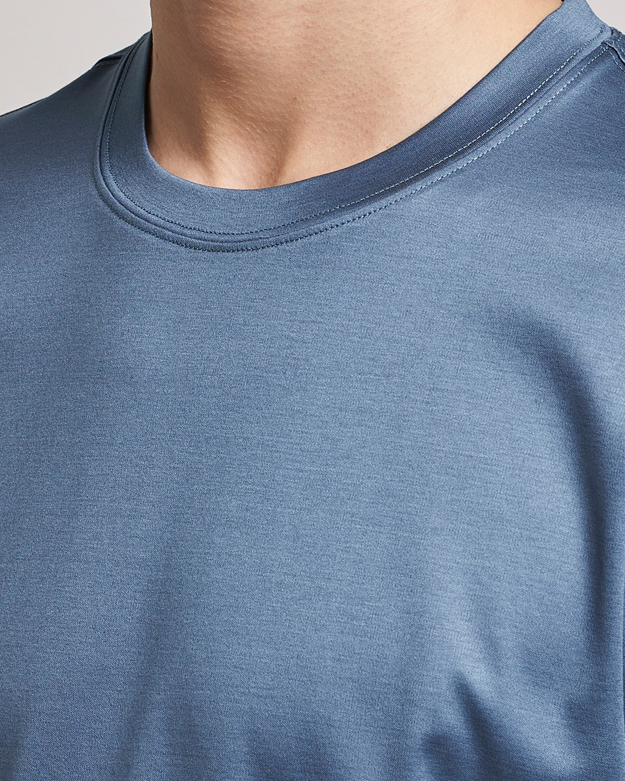 Herren | T-Shirts | Eton | Filo Di Scozia T-Shirt Gray