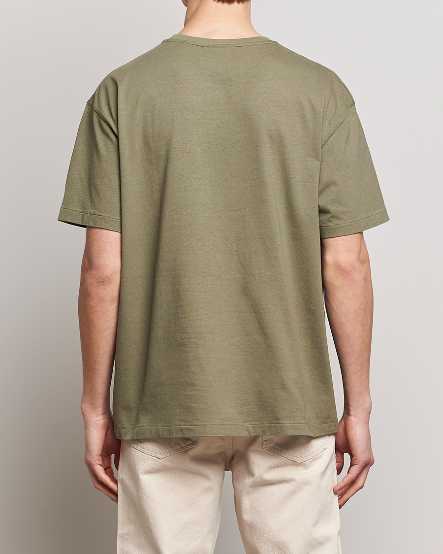 Herren | T-Shirts | FRAME | Logo Print T-Shirt Old Green