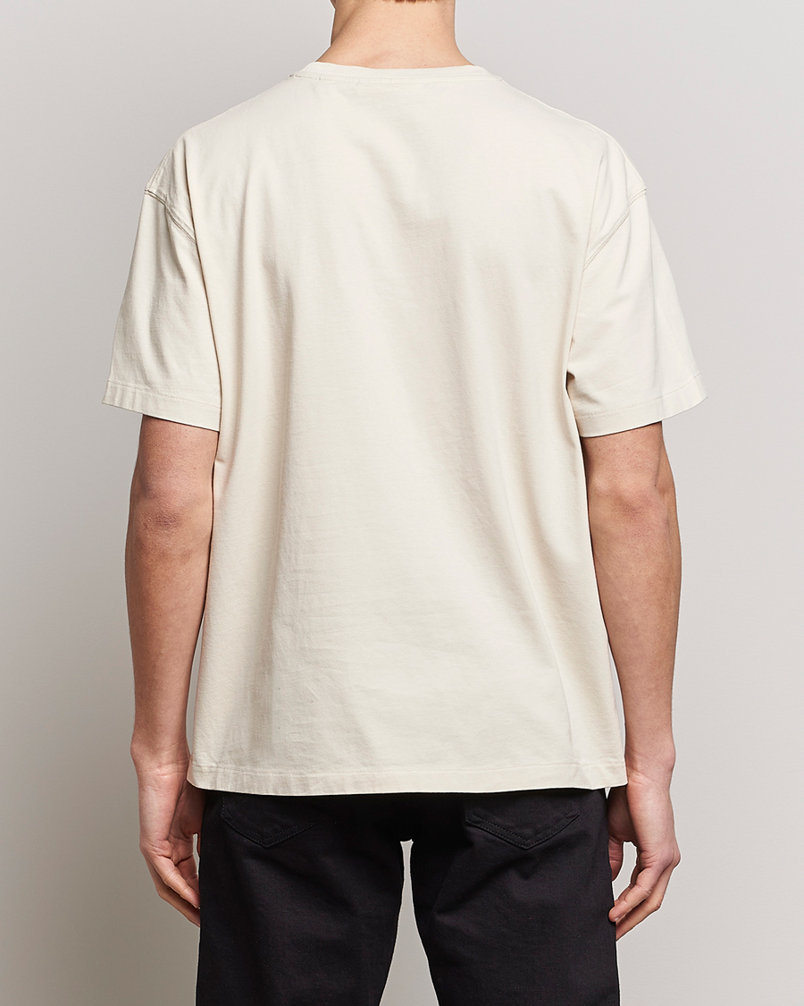 Herren | T-Shirts | FRAME | Logo Print T-Shirt White Beige