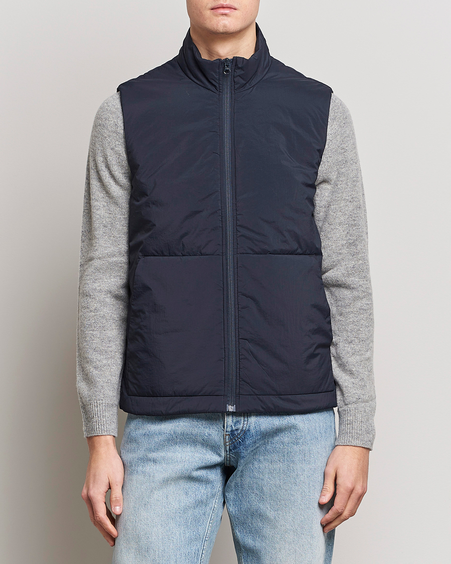 Herren | NN07 Jacken | NN07 | Verve Padded Waistcoat Navy Blue