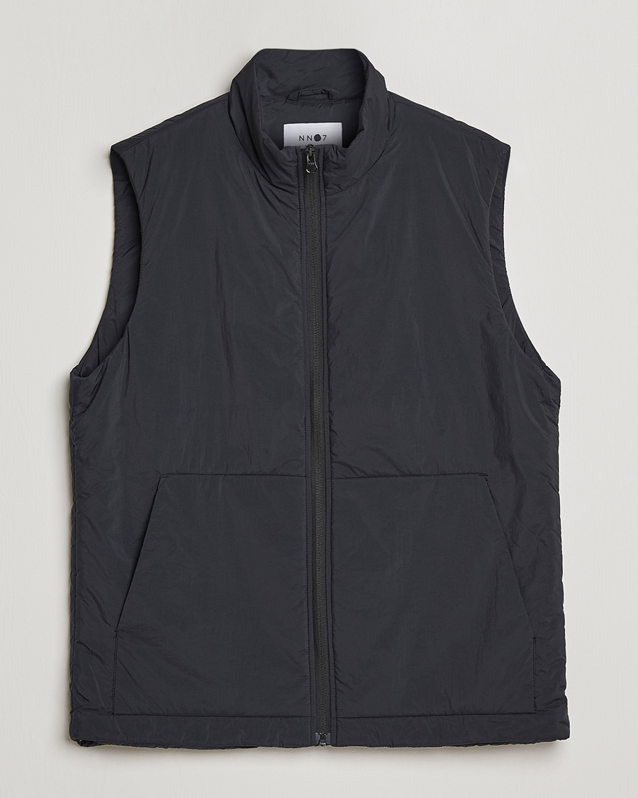 Herren | Jacken | NN07 | Verve Padded Waistcoat Black