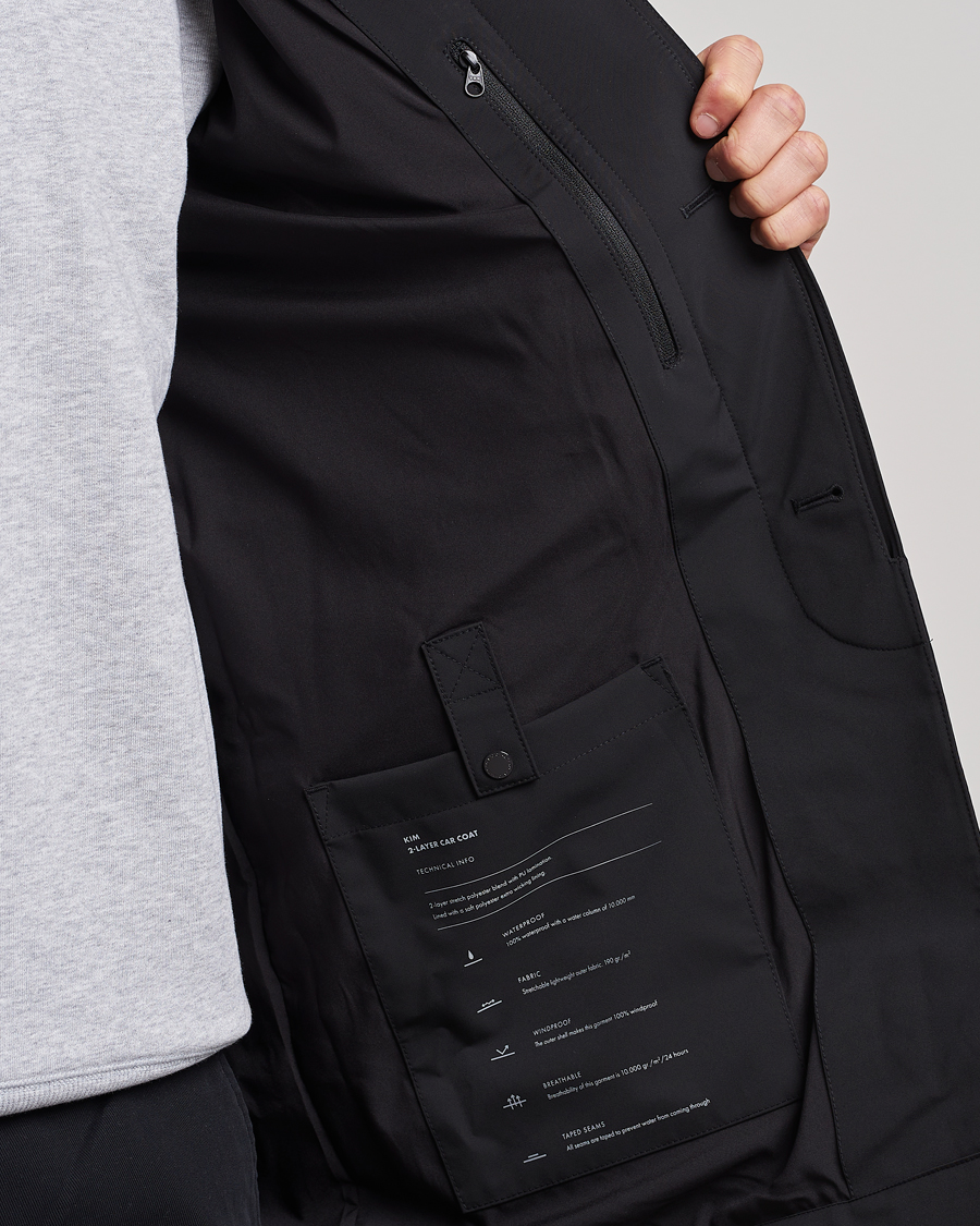 Herren | Jacken | NN07 | Kim Waterproof Car Coat Black