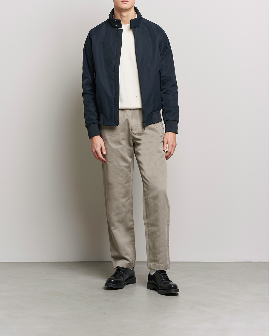 Herren | Jacken | NN07 | Dawson Light Harrington Jacket Navy Blue