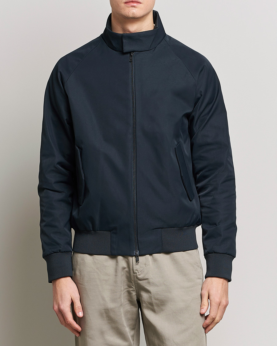 Herren | NN07 Jacken | NN07 | Dawson Light Harrington Jacket Navy Blue