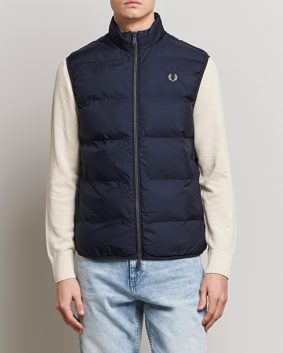 Herren | Fred Perry | Fred Perry | Insulated Gilet Vest Navy