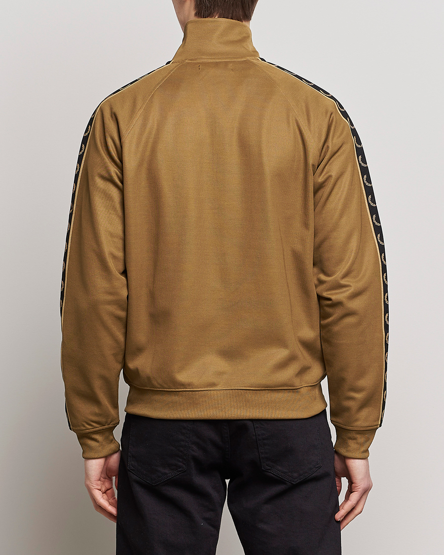 Herren | Pullover | Fred Perry | Taped Track Jacket Shaded Stone