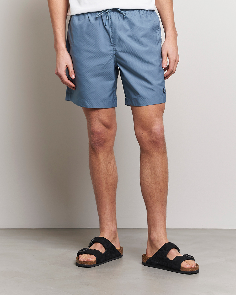 Herren | Fred Perry | Fred Perry | Classic Swimshorts Ash Blue