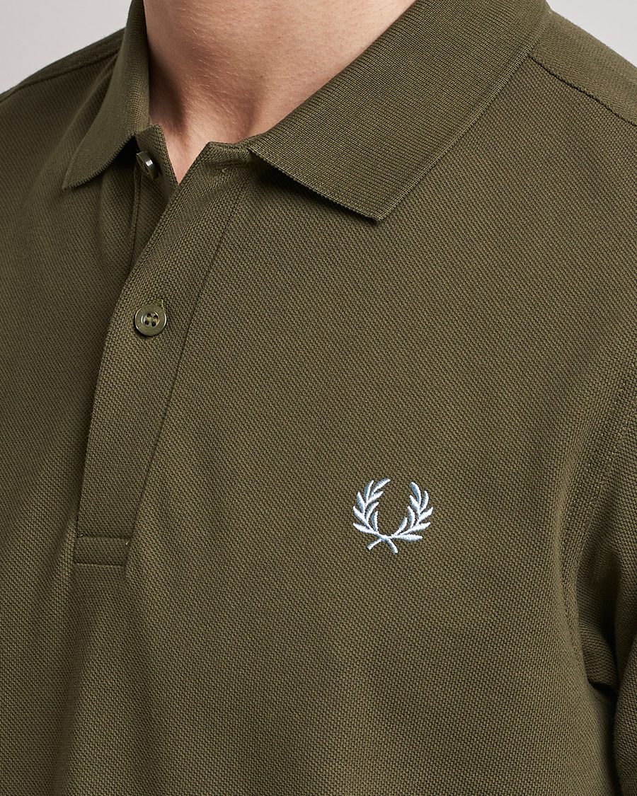 Herren | Poloshirts | Fred Perry | Plain Polo Shirt Uniform Green