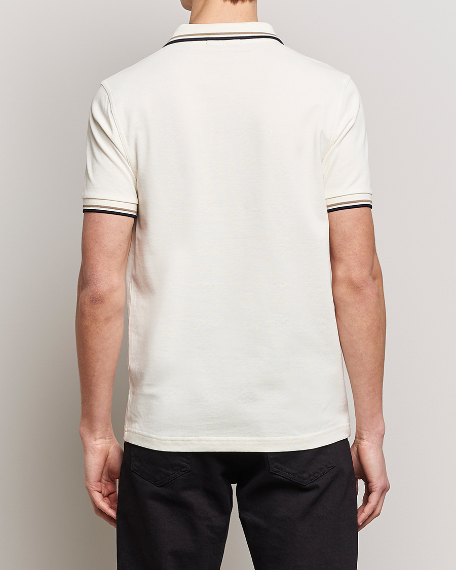 Herren | Poloshirts | Fred Perry | Twin Tipped Polo Shirt Ecru