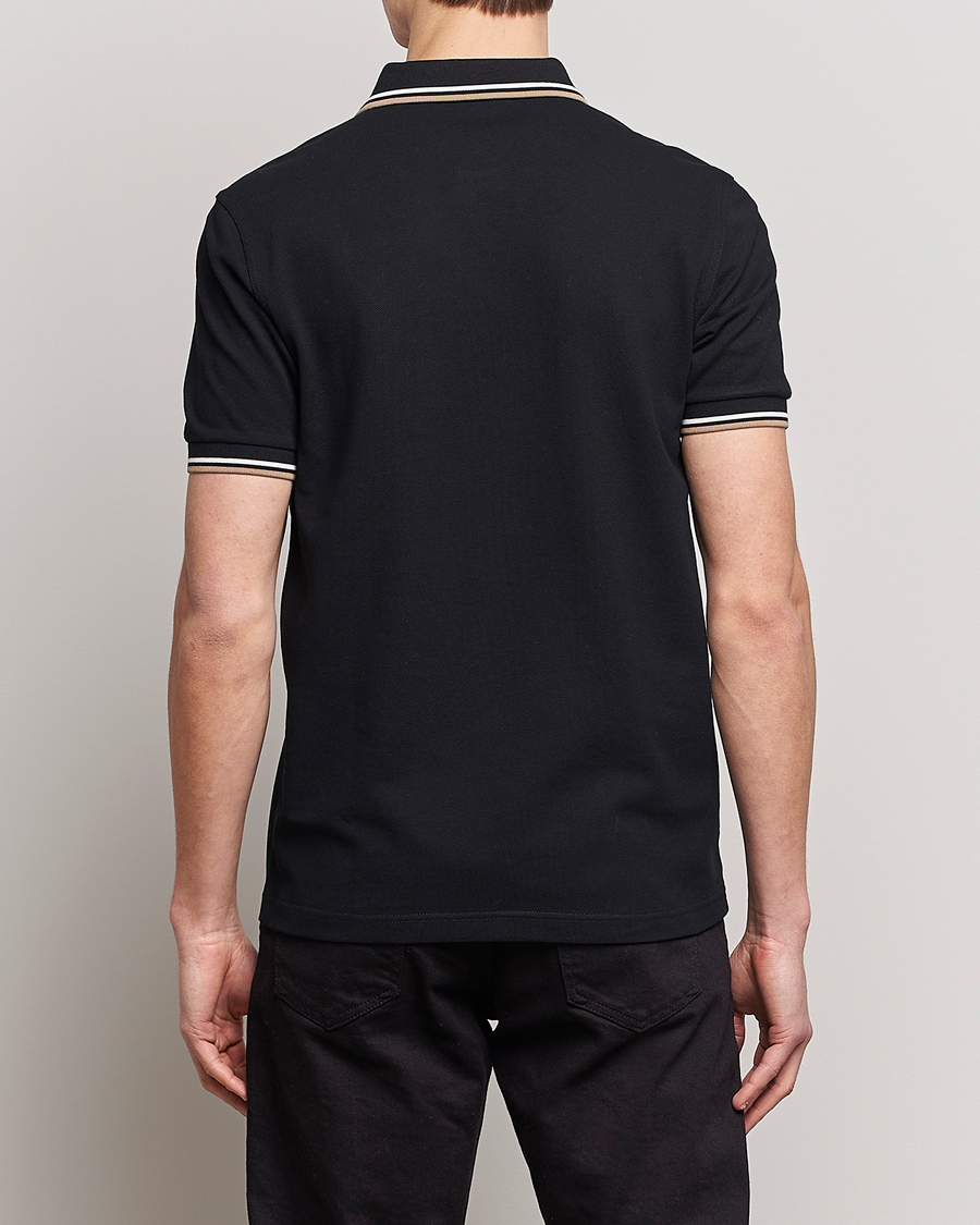 Herren | Poloshirts | Fred Perry | Twin Tipped Polo Shirt Black