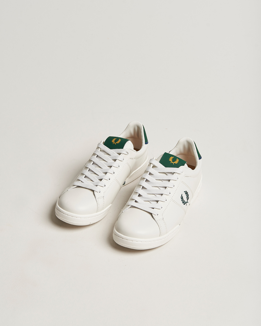 Herren | | Fred Perry | B722 Leather Sneaker Procelain