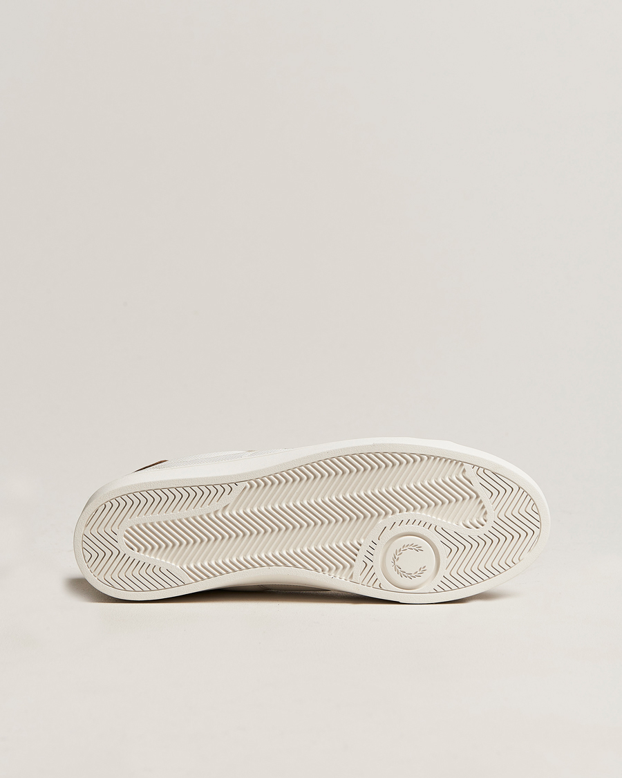 Herren | Fred Perry Spencer Mesh Sneaker Snow White | Fred Perry | Spencer Mesh Sneaker Snow White