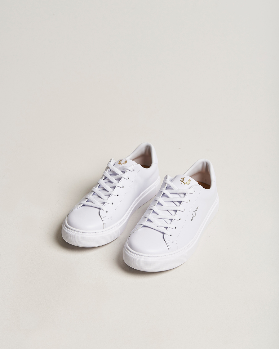 Herren | Sneaker mit niedrigem Schaft | Fred Perry | B71 Leather Sneaker White