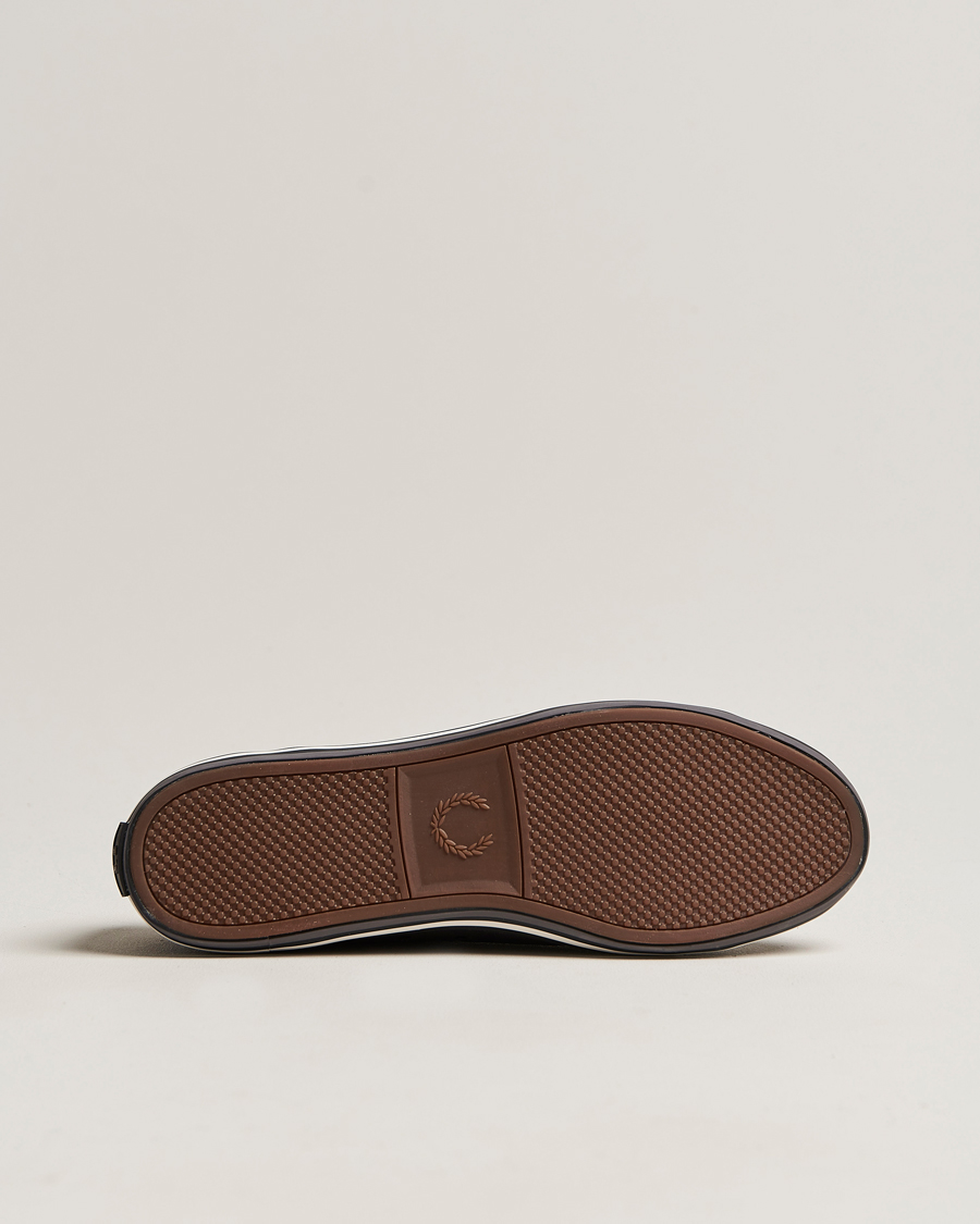 Herren | Fred Perry Kingston Twill Sneaker Black | Fred Perry | Kingston Twill Sneaker Black