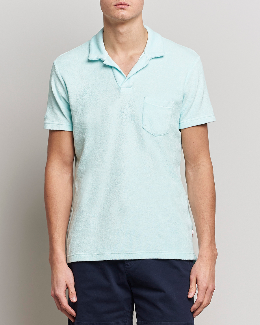 Herren |  | Orlebar Brown | Terry Polo Clear Sky