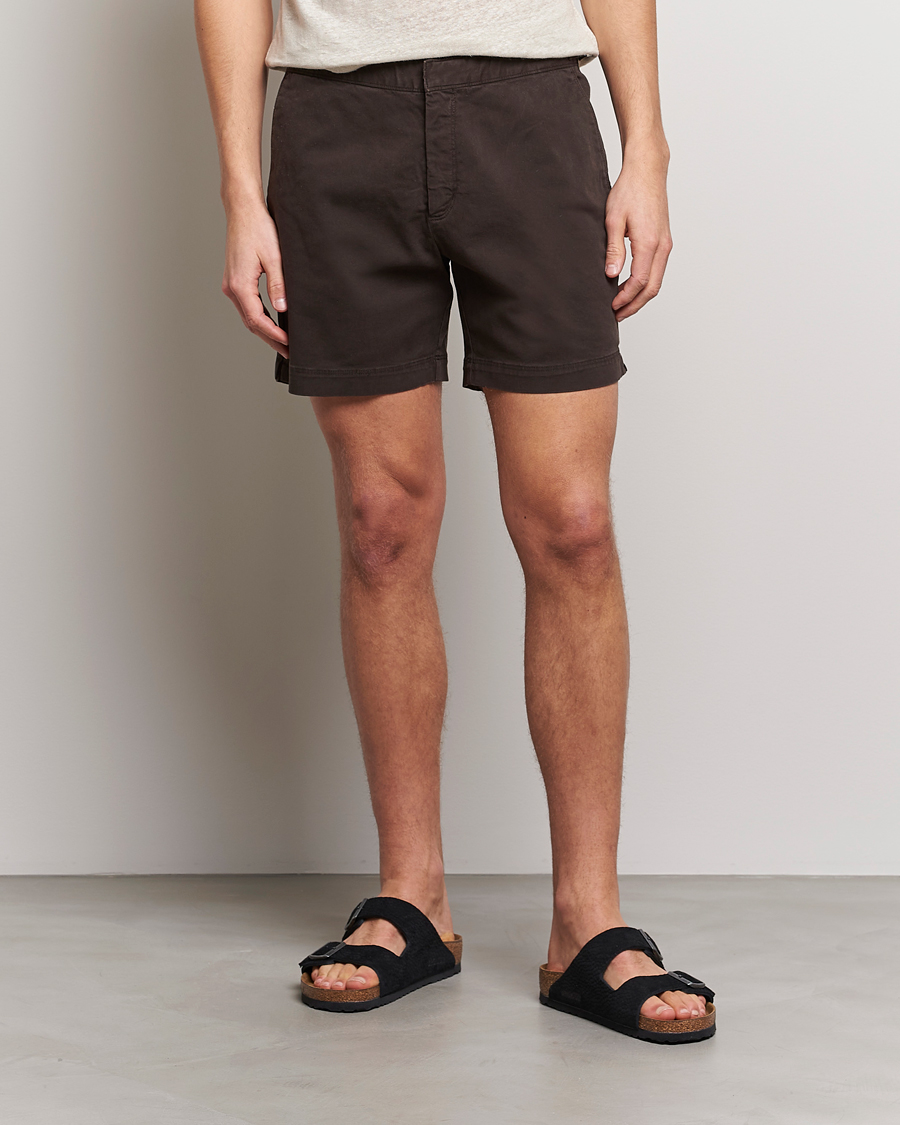 Herren |  | Orlebar Brown | Bulldog Cotton Stretch Twill Shorts Truffle