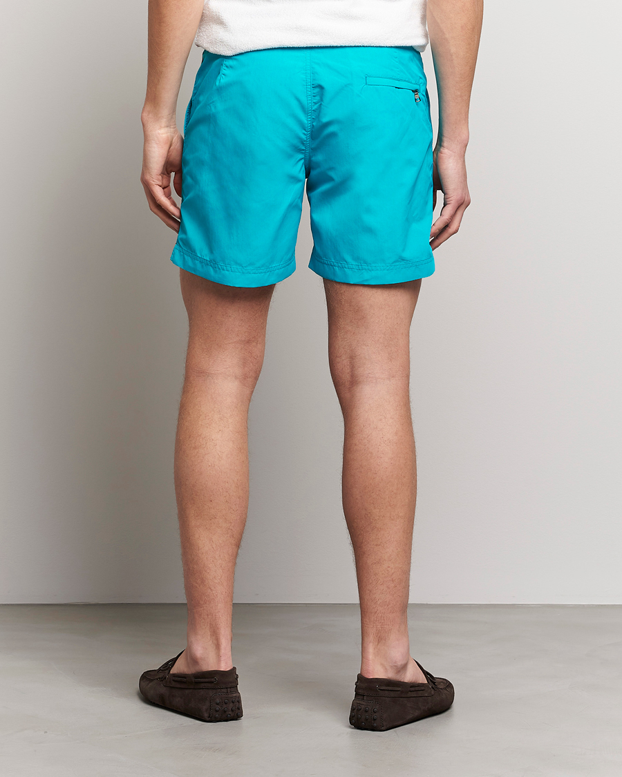 Herren | Badehosen | Orlebar Brown | Bulldog II Medium Length Swim Shorts Crystal Sea