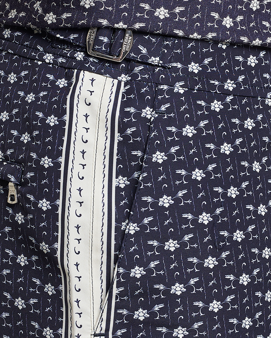 Herren | Badehosen | Orlebar Brown | Bulldog Bandana Recycled Swimshorts Dark Sapphire