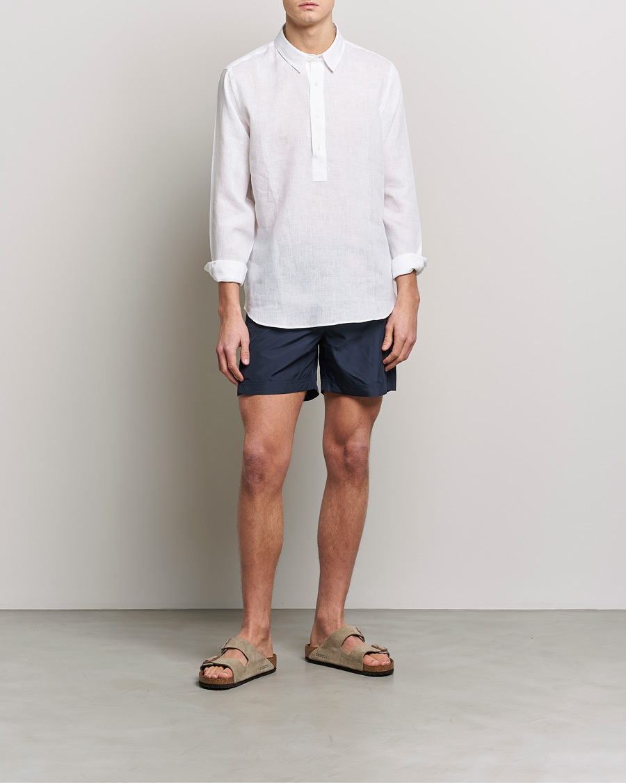 Herren | Badehosen | Orlebar Brown | Bulldog Drawcord Solid Swimshorts Night Iris