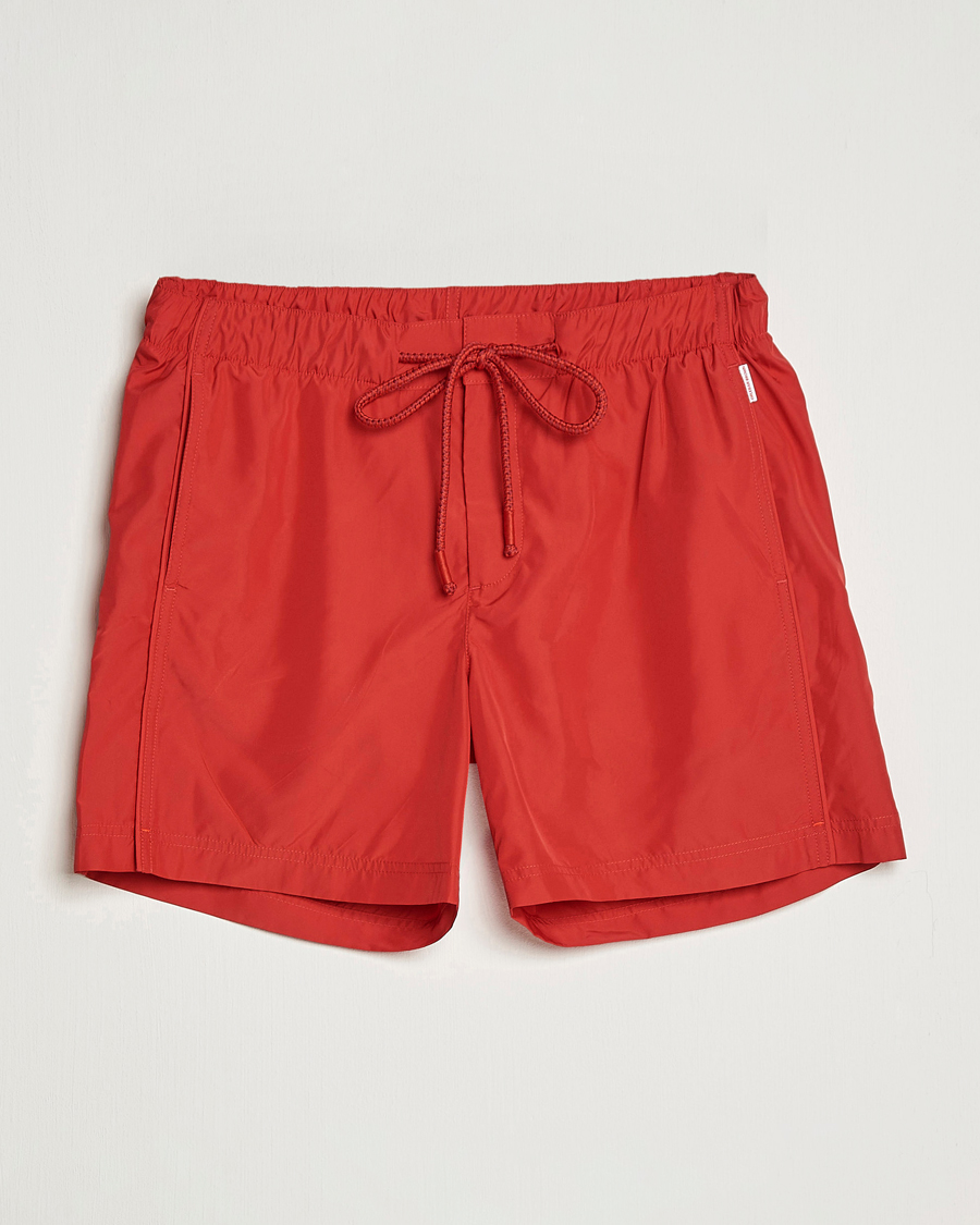 Herren | Badehosen | Orlebar Brown | Bulldog Drawcord Solid Swimshorts Vermillion