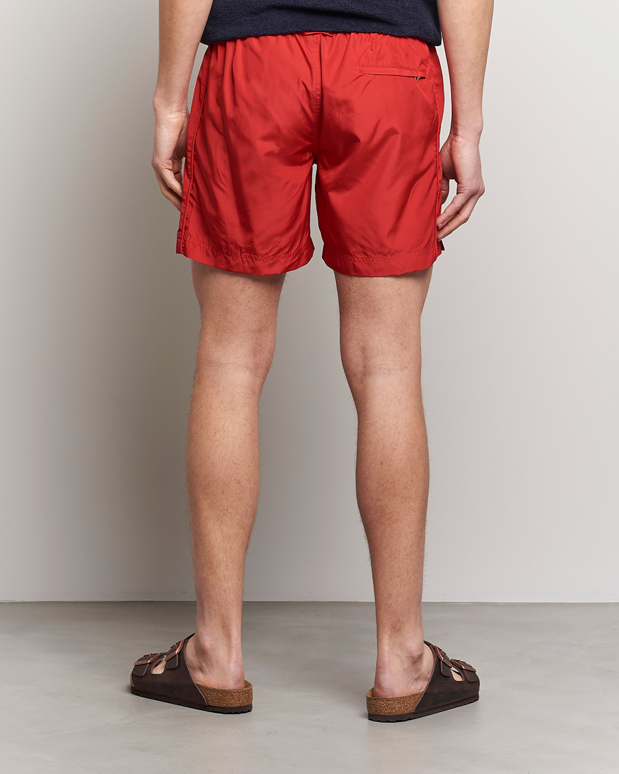 Herren | Badehosen | Orlebar Brown | Bulldog Drawcord Solid Swimshorts Vermillion