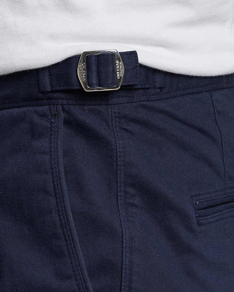 Herren | Hosen | Orlebar Brown | Fallon Cotton Stretch Trousers Dark Navy