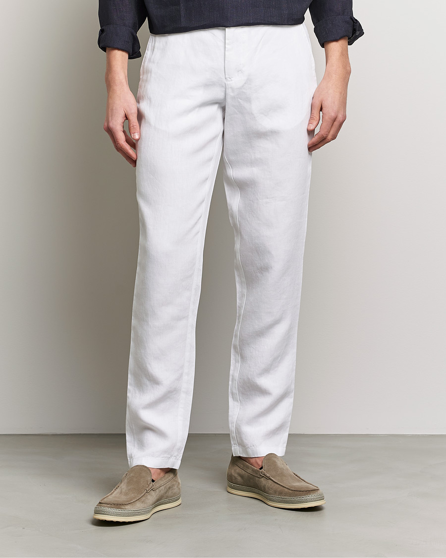 Herren | | Orlebar Brown | Griffon Linen Trousers White
