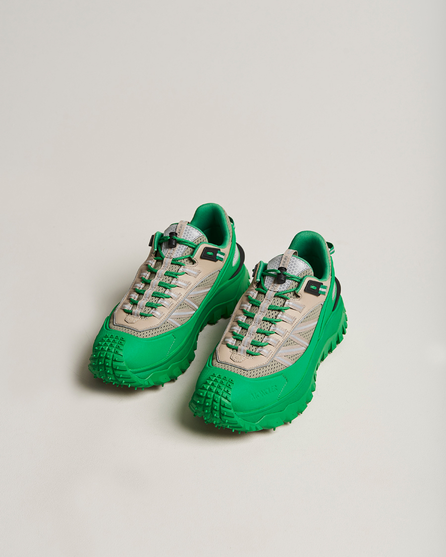 Herren | Hikingschuhe | Moncler Grenoble | Trailgrip Sneakers Green/Beige