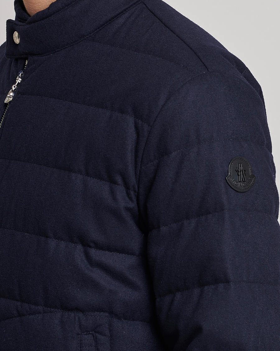 Herren | Jacken | Moncler | Acorus Flannel Jacket Navy