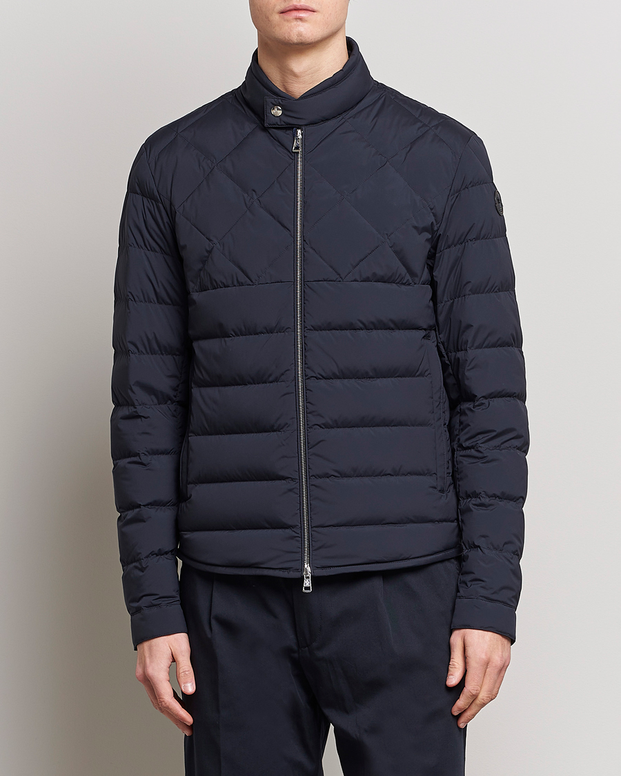 Herren | Jacken | Moncler | Choquart Biker Jacket Navy