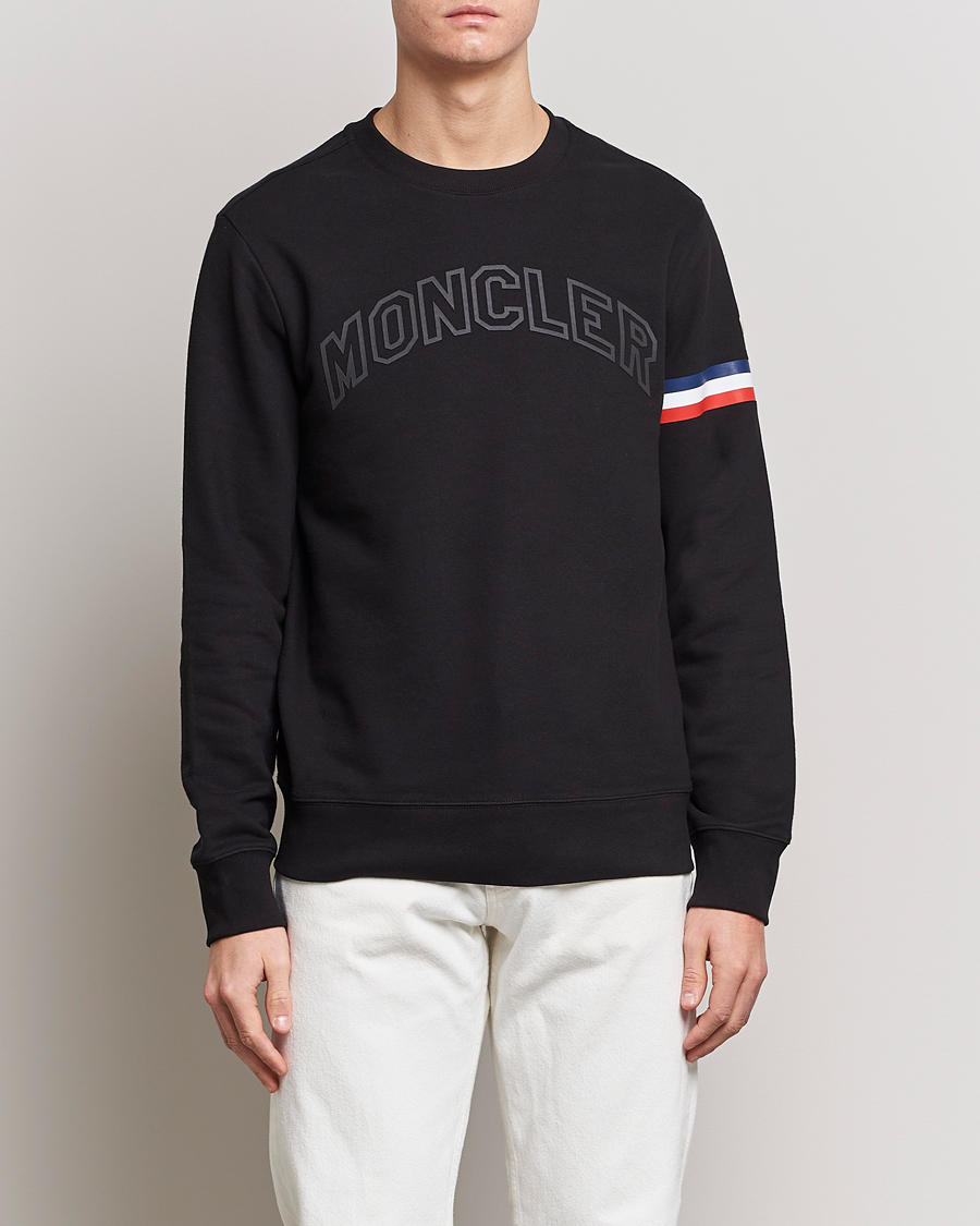 Herren | Moncler | Moncler | Armband Logo Sweatshirt Black