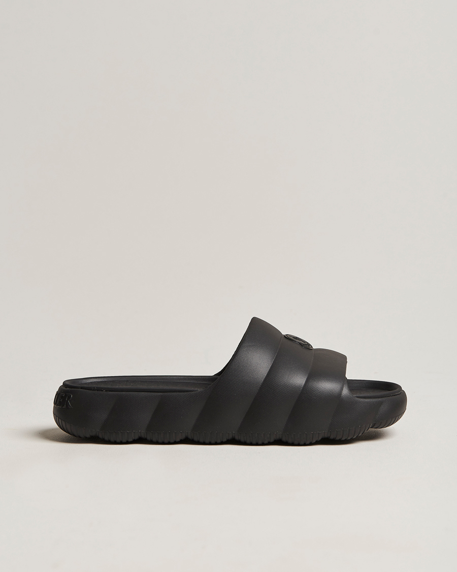 Herren | Moncler Lilo Slides Black | Moncler | Lilo Slides Black