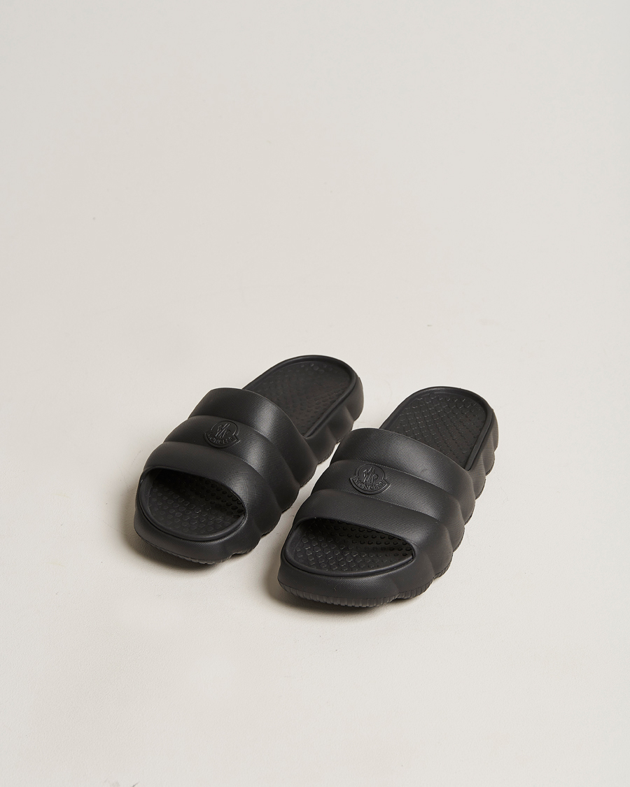 Herren | Moncler Lilo Slides Black | Moncler | Lilo Slides Black
