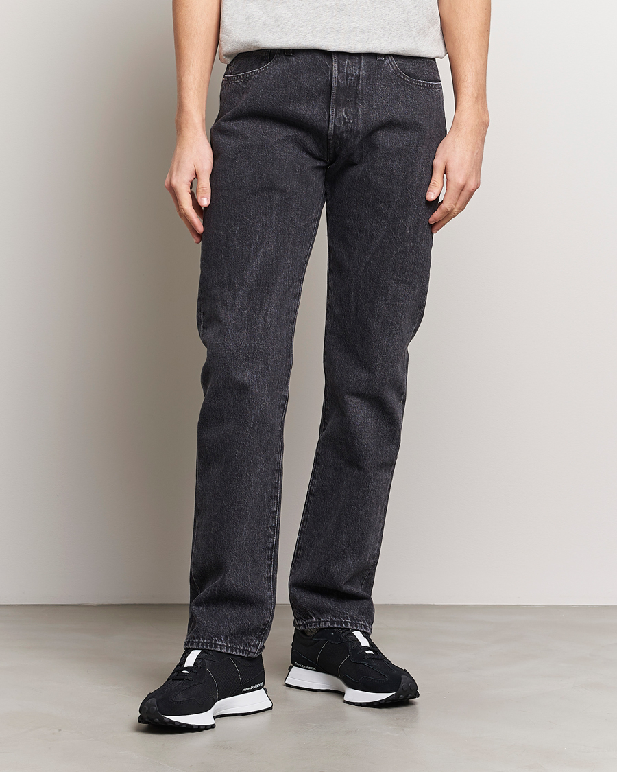 Herren | Levi's | Levi's | 501 Original Jeans Black Worn In