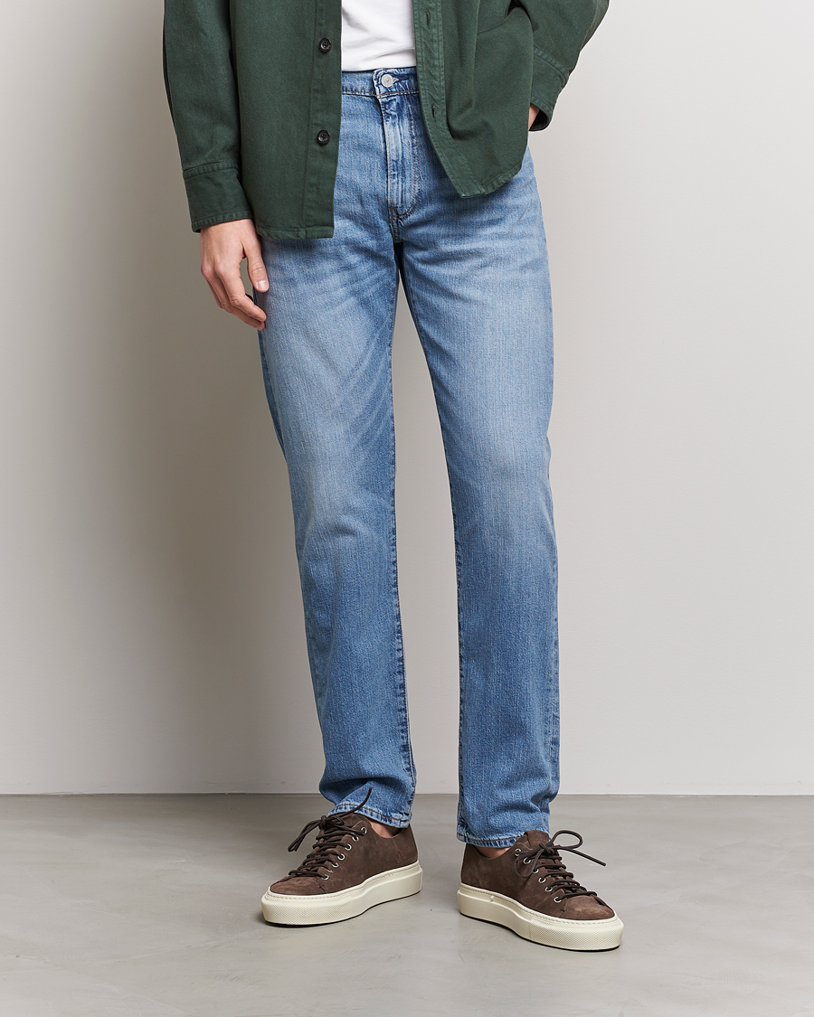 Herren | American Heritage | Levi's | 502 Taper Jeans Medium Indigo Worn In