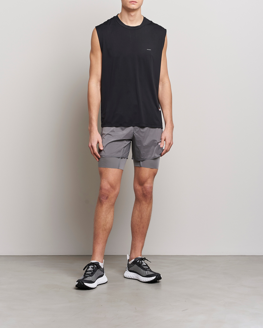 Herren | T-Shirts | Satisfy | AuraLIte Muscle Tee Black