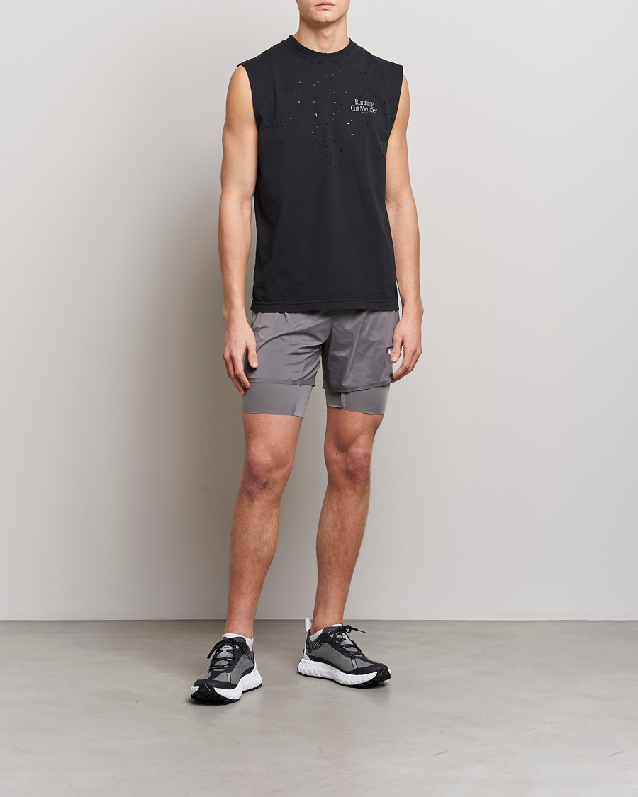 Herren | T-Shirts | Satisfy | MothTech Muscle Tee Black