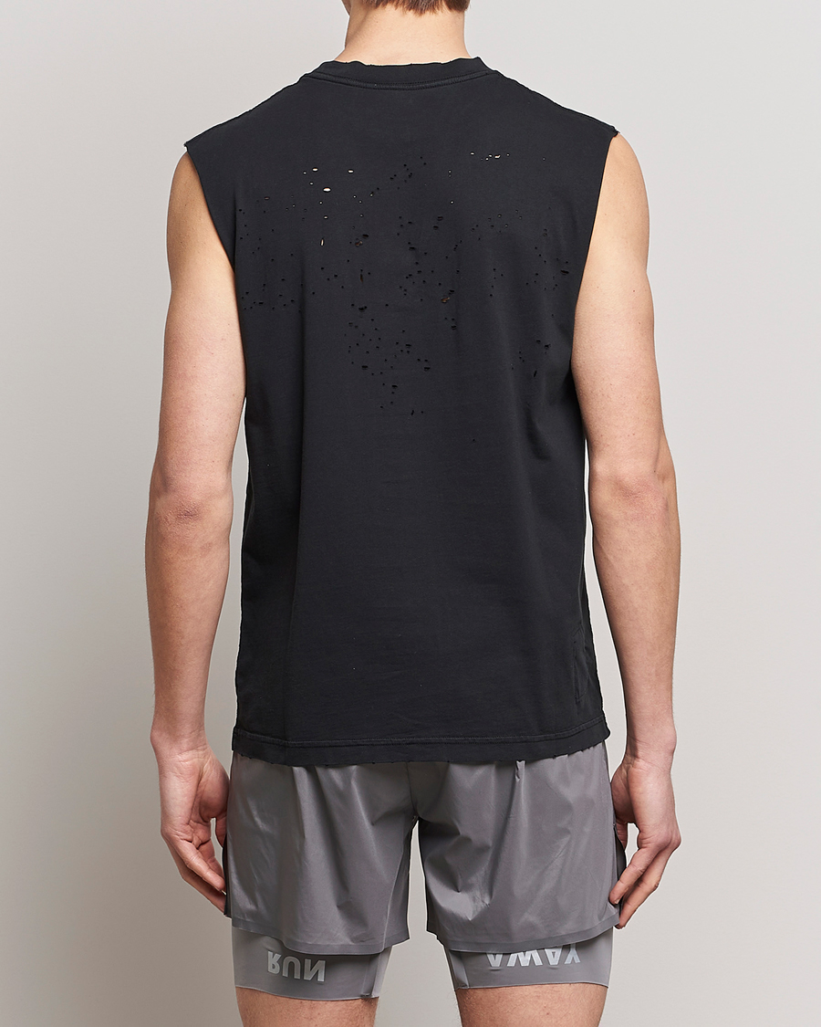 Herren | T-Shirts | Satisfy | MothTech Muscle Tee Black