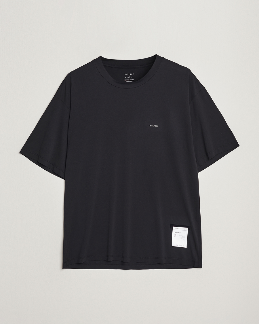 Herren | Satisfy | Satisfy | AuraLite T-Shirt Black