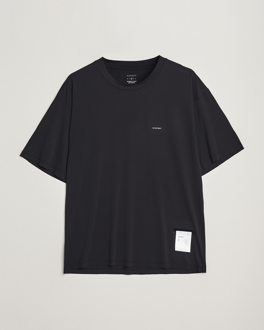Herren | T-Shirts | Satisfy | AuraLite T-Shirt Black