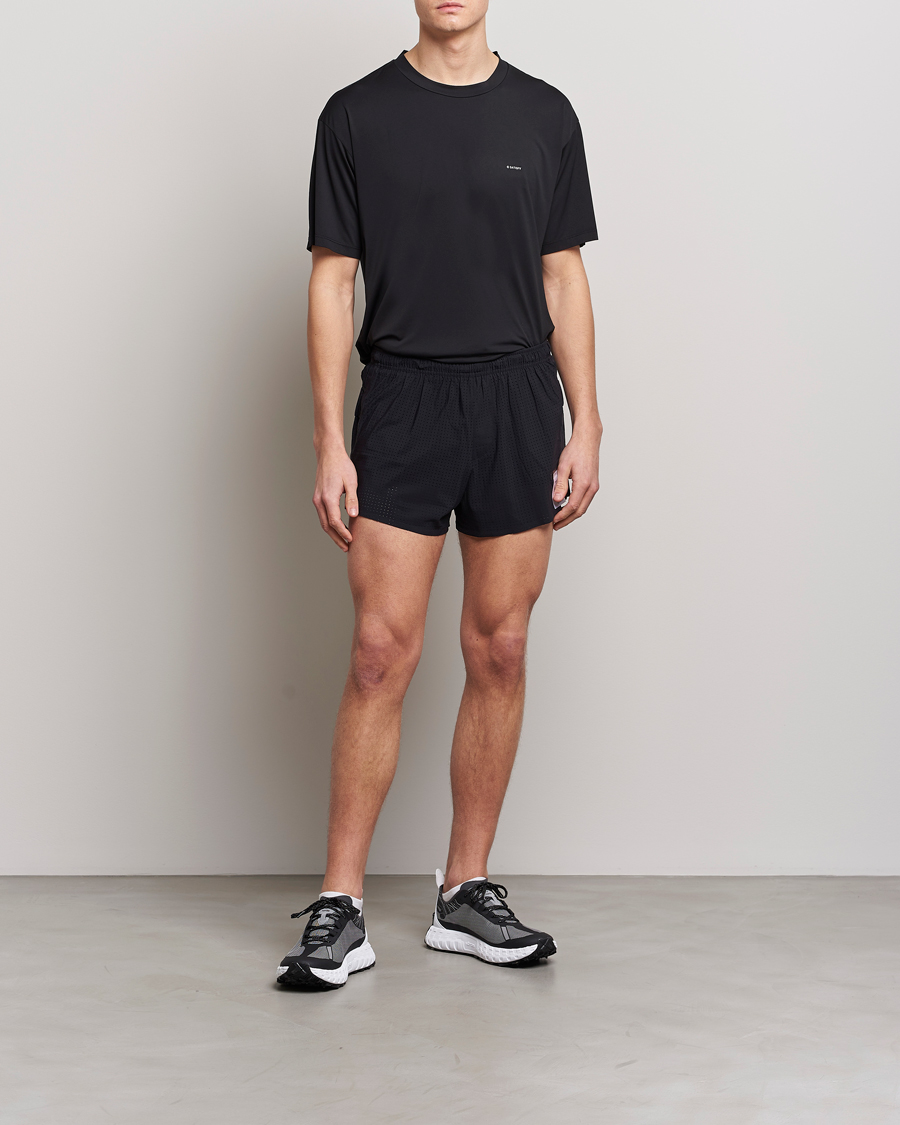 Herren | T-Shirts | Satisfy | AuraLite T-Shirt Black