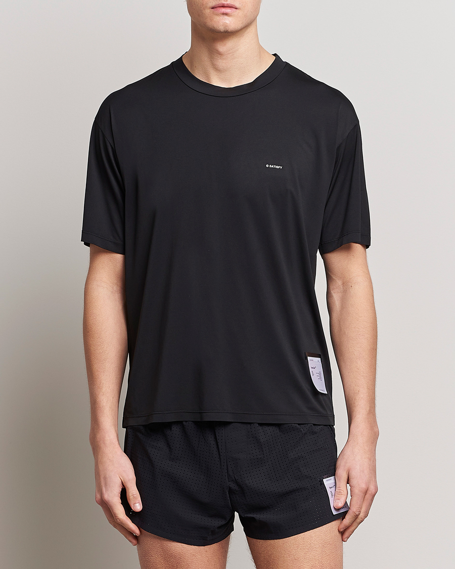 Herren | T-Shirts | Satisfy | AuraLite T-Shirt Black