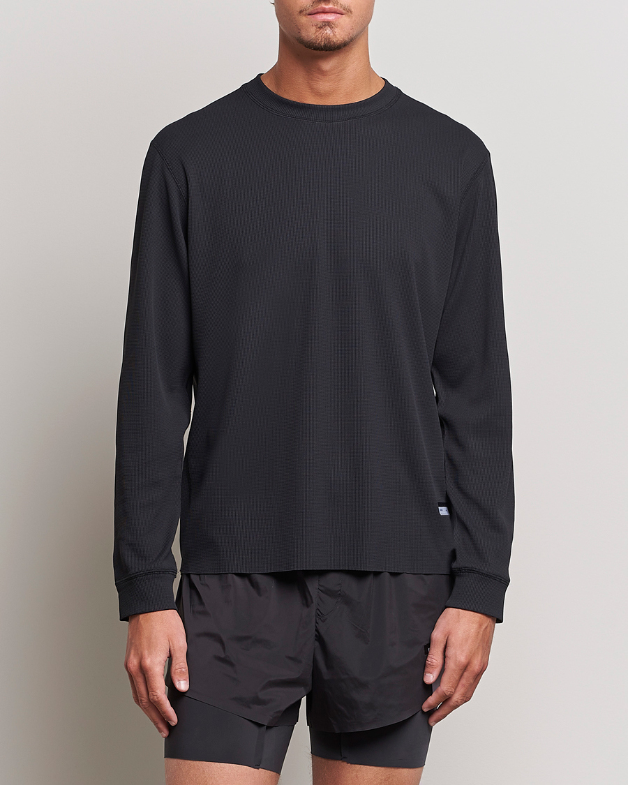 Herren | Langarm T-Shirt | Satisfy | Aura3D Base Layer Black