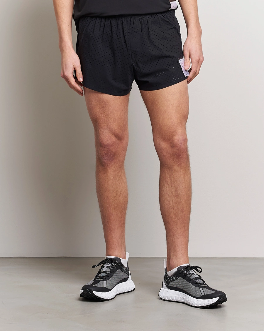 Herren | Running | Satisfy | Space-O 2.5 Inch Shorts Black
