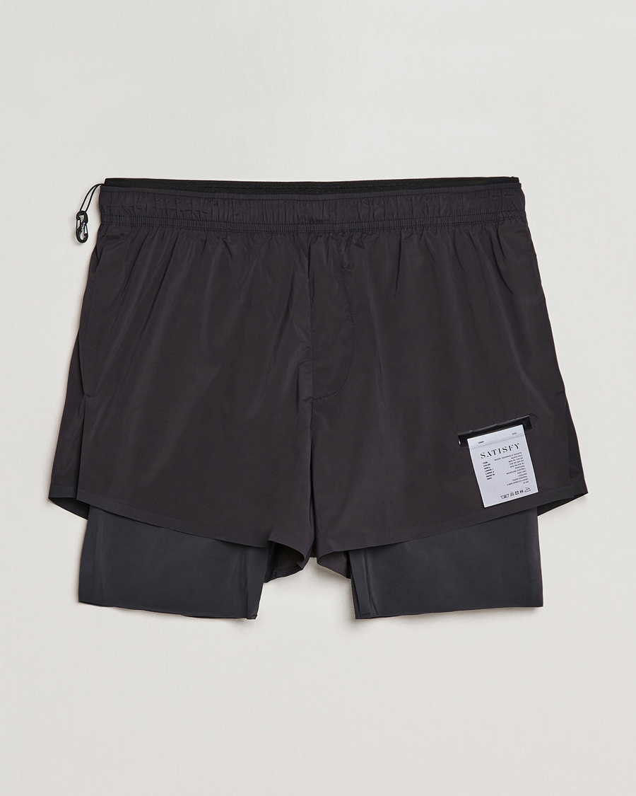 Herren | Satisfy | Satisfy | TechSilk 8 Inch Shorts Black