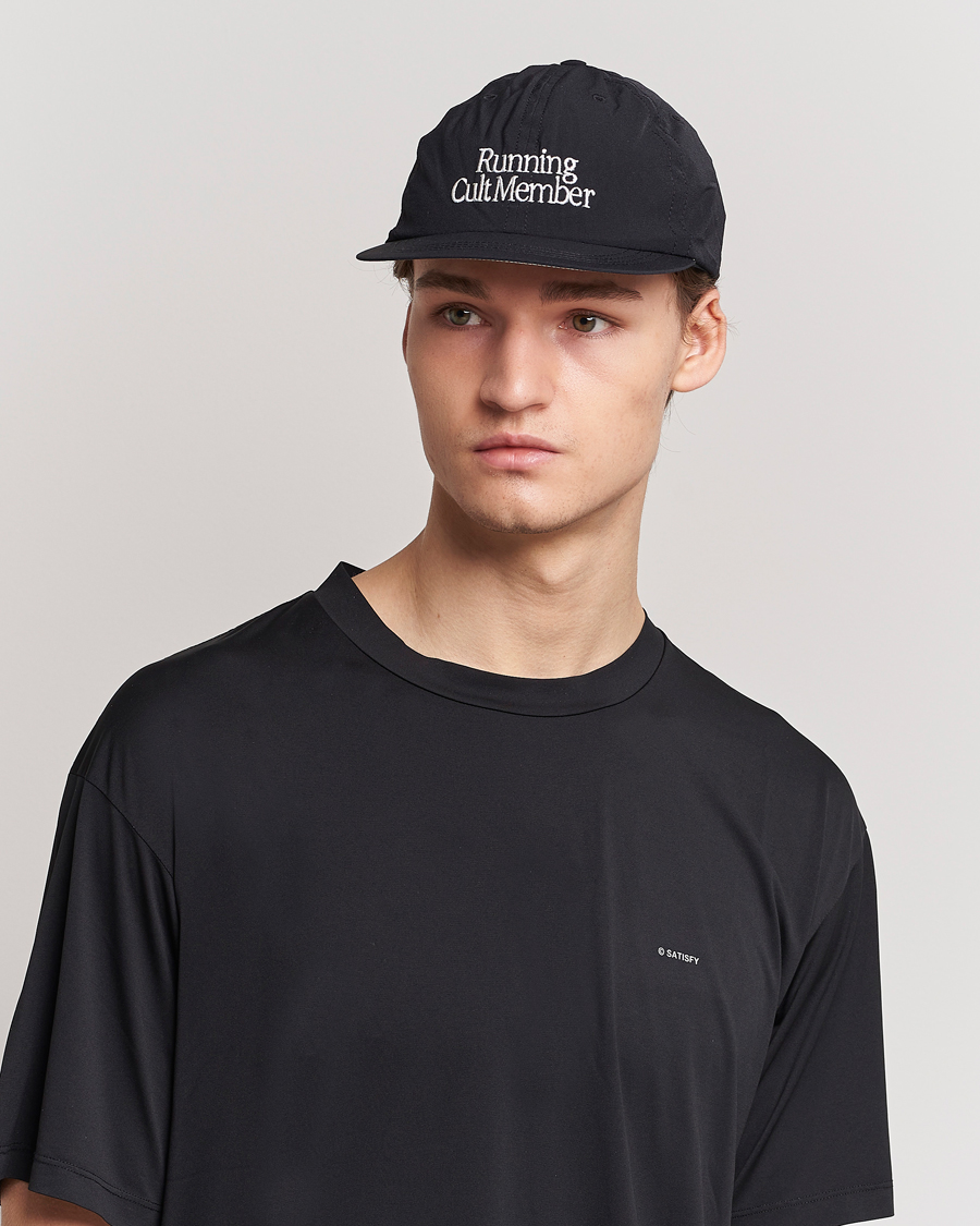 Herr | Satisfy | Satisfy | PeaceShell Running Cap Black