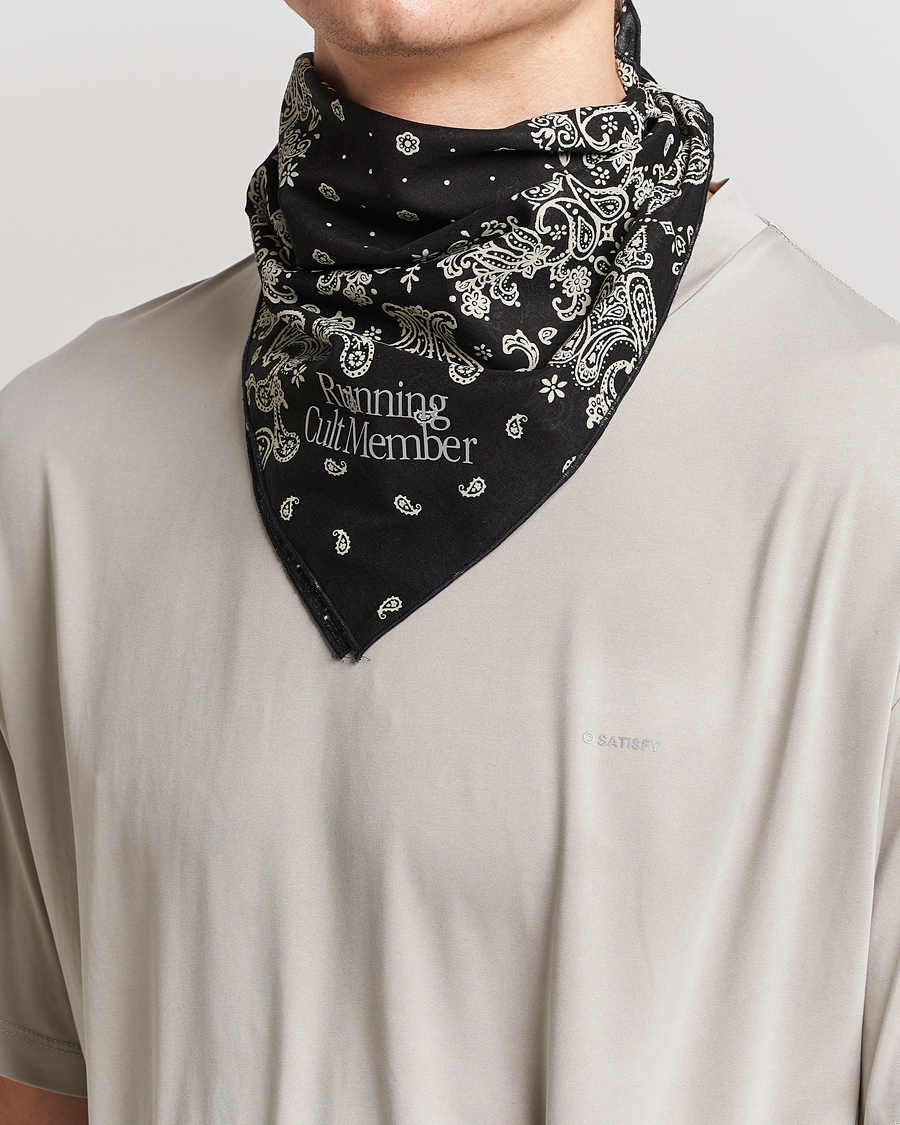 Herren |  | Satisfy | Japanese Cotton Bandana Black